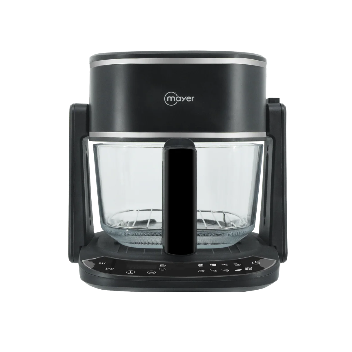 Freidora de aire de vidrio Dolphin Minja 3 en 1 de 4,5 L con parrilla