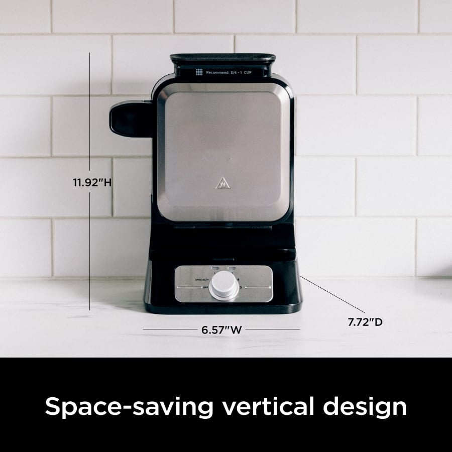 Máquina para hacer gofres belgas Dolphin Ninja PRO antiadherente 