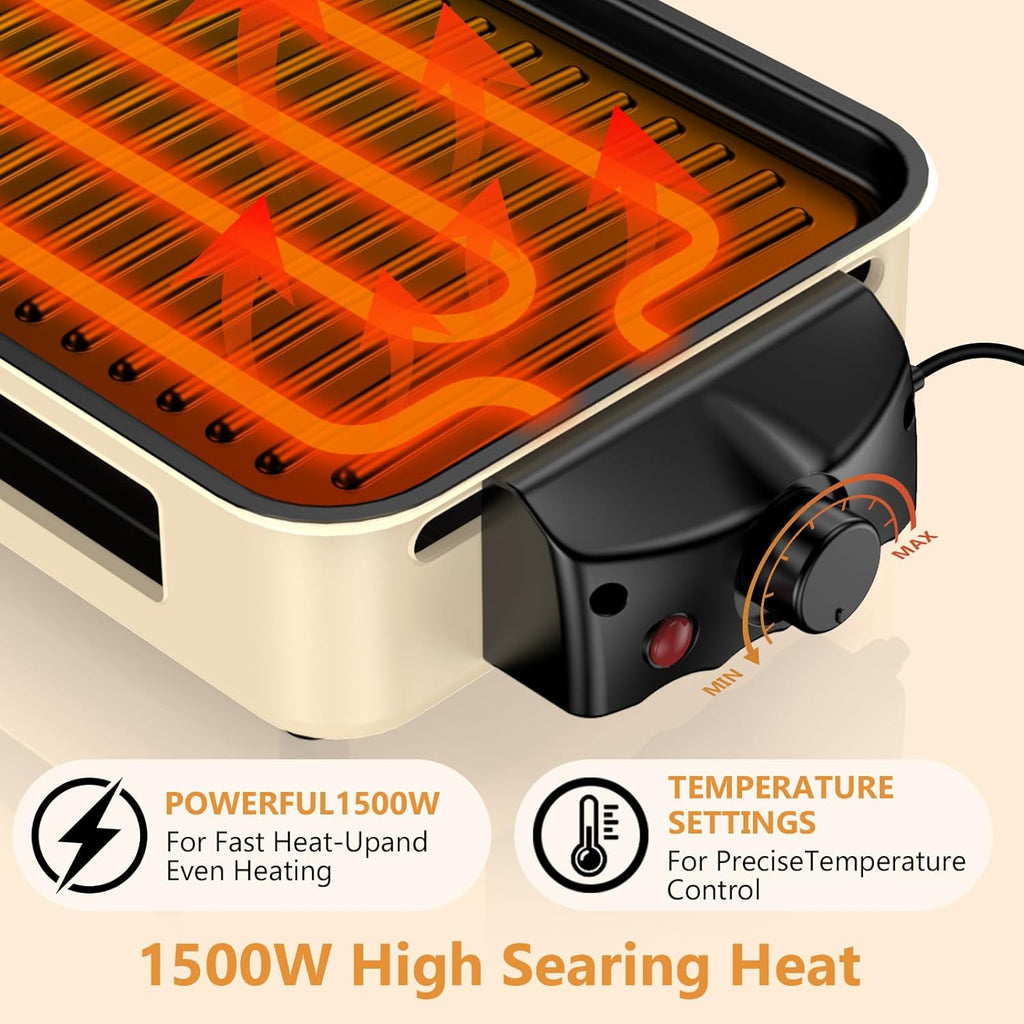Electric Indoor Grill 1500W