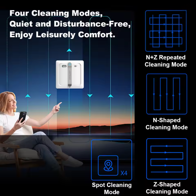 robot limpiador de ventanas